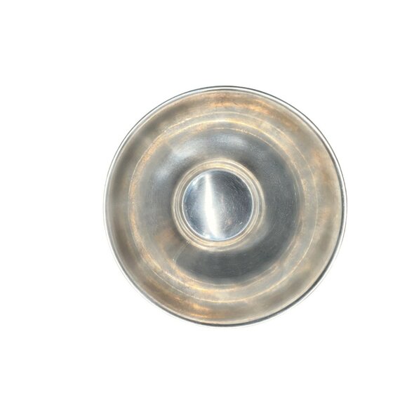 Vintage International Decorator 18-8 Stainless Steel Pedestal Bowl With Ornate B - Picture 5 of 14